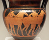 Detail of a Red-Figure Column Krater with Horses and Youths in the Getty Villa, June 2016