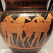 Detail of a Red-Figure Column Krater with Horses and Youths in the Getty Villa, June 2016