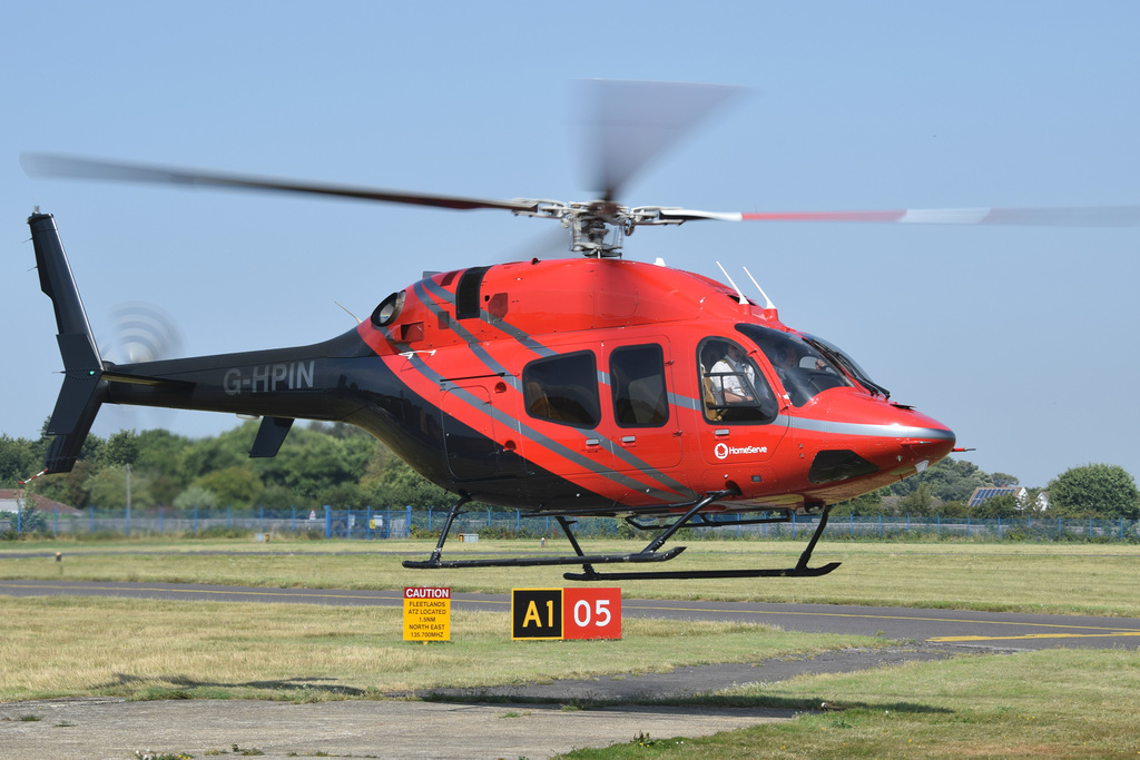 G-HPIN departing from Solent Airport (4) - 25 July 2019