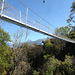 Die Hängebrücke bei Le Motet ist 90Meter Lang, und hat eine Höhe von 60 Metern über dem Fluss La Vièze