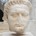 Portrait of Domitian in the Archaeological Museum of Madrid, October 2022