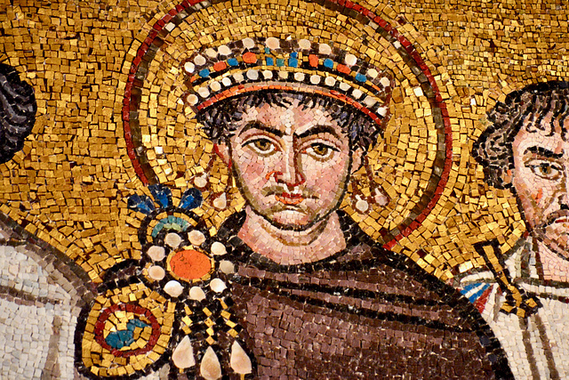 Ravenna 2017 – Basilica of San Vitale – Emperor Justinian