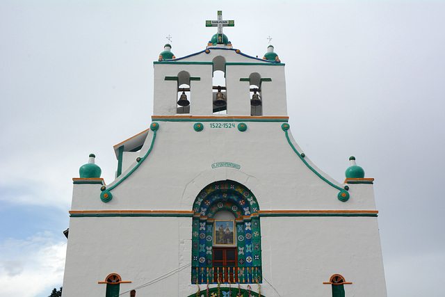 Mexico, The Top of the Church of San Juan Chamula (1522-1524)