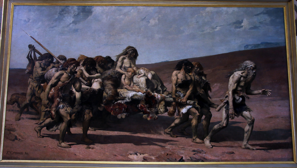 Caïn - Huile sur toile de Fernand Cormon