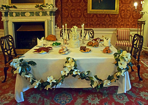 Stourhead Christmas Table.