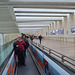 Moving Walkways in the Gallery at Ben Gurion Airport