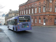 First Eastern Counties 66977 (KX05 KHA) in Norwich - 2 Dec 2022 (P1140237)