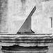 Sundial B&W at Lacock Abbey