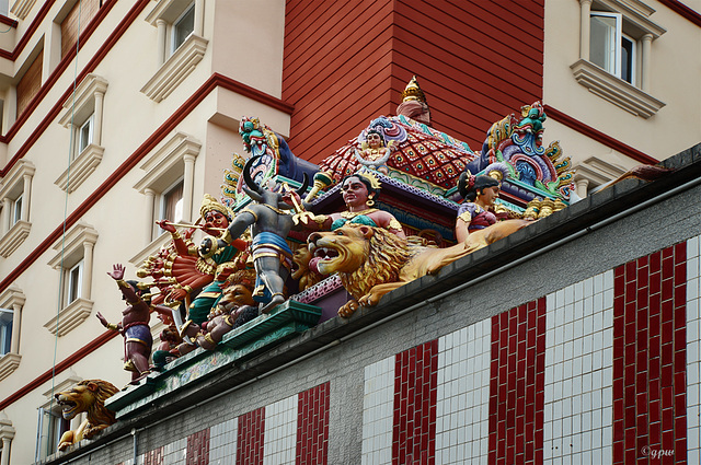 At Sri Veeramakaliamman Temple