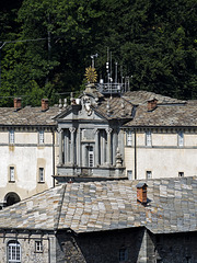 Oropa (Biella), the monumental Royal Door of the Sanctuary of the Filippo Juvarra