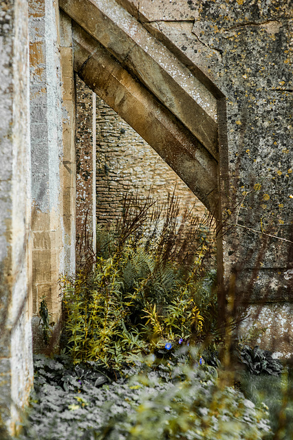 Flying Buttress at Lacock Abbey