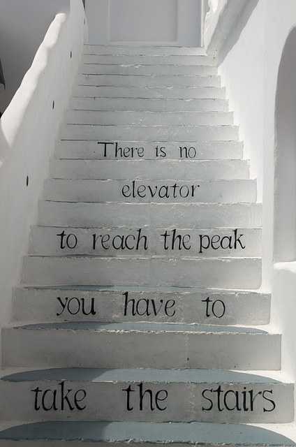 There is no elevator