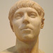 Detail of a Portrait Bust of a Youth from Eleusis in the National Archaeological Museum of Athens, May 2014