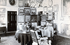 Room in Hickleton Hall, Doncaster, South Yorkshire c1900