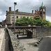 Northern Ireland:  A Derry city wall view.