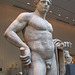 Detail of a Marble Statue of a Youthful Herakles in the Metropolitan Museum of Art, January 2012