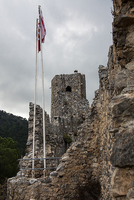 20141129 5697VRAw [CY] St. Hilarion [Kreuzritterburg], Keryneia, Nordzypern