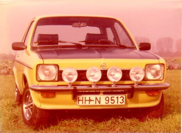 My 2. own car 1976-78: Opel Kadett C SR