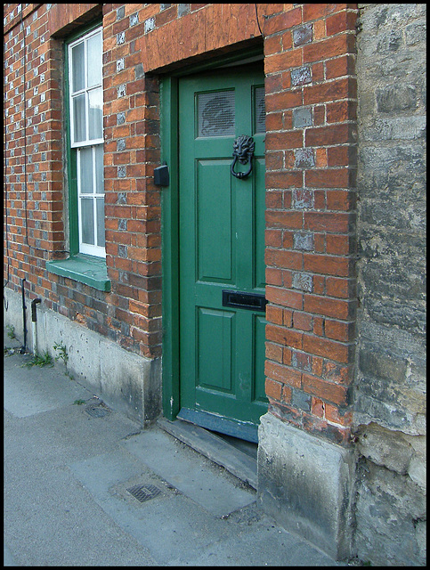 green is for door