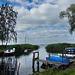 Ein kleiner verträumter Hafen am Haff