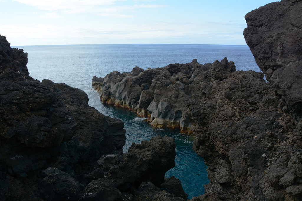 Azores, The Island of Pico, Black Coast of Solidified Lava