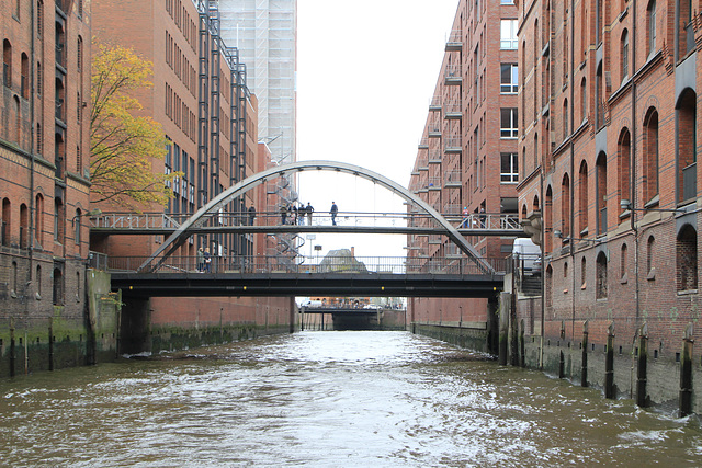 In der Speicherstadt....