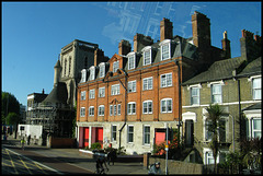 Deptford church and fire station