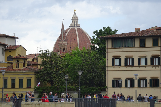 Looking Back To The Cathedral Dome