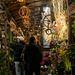 Marché aux fleurs, ambiance Noël