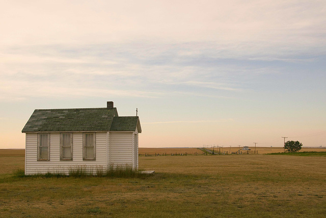 a little chapel on the prairie