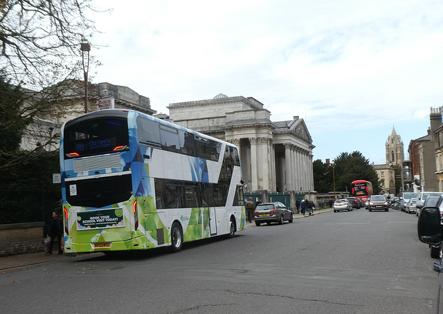 HFF: Stagecoach East 86028 (BV23 NTL) in Cambridge - 28 Oct 2025 (P1220608)