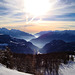 Along the valley, the haze - Torgnon, Aosta (Italy)