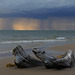 Sunset and Storm over Lake Michigan