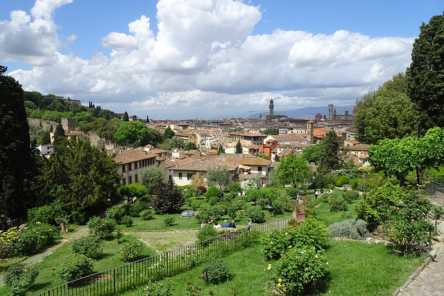 View From Calcio Della Rose