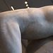 Detail of a Marble Statue of a Youthful Herakles in the Metropolitan Museum of Art, January 2012