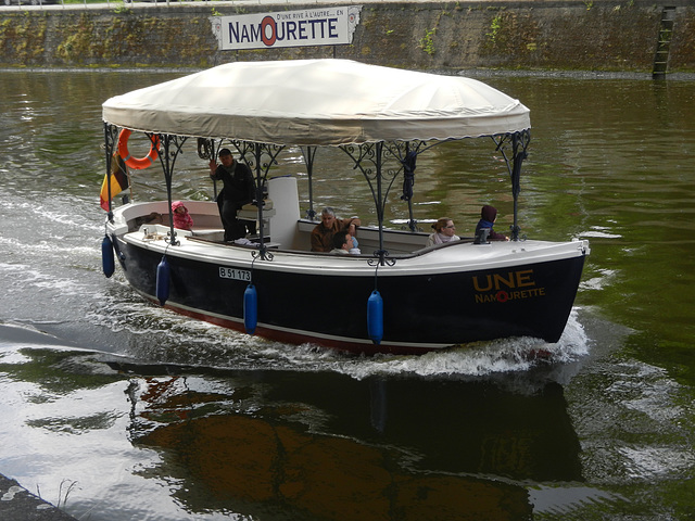 Croisière à Namur