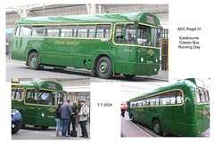 AEC Regal IV NLE 600 Eastbourne Classic Bus Running Day 7 7 2024