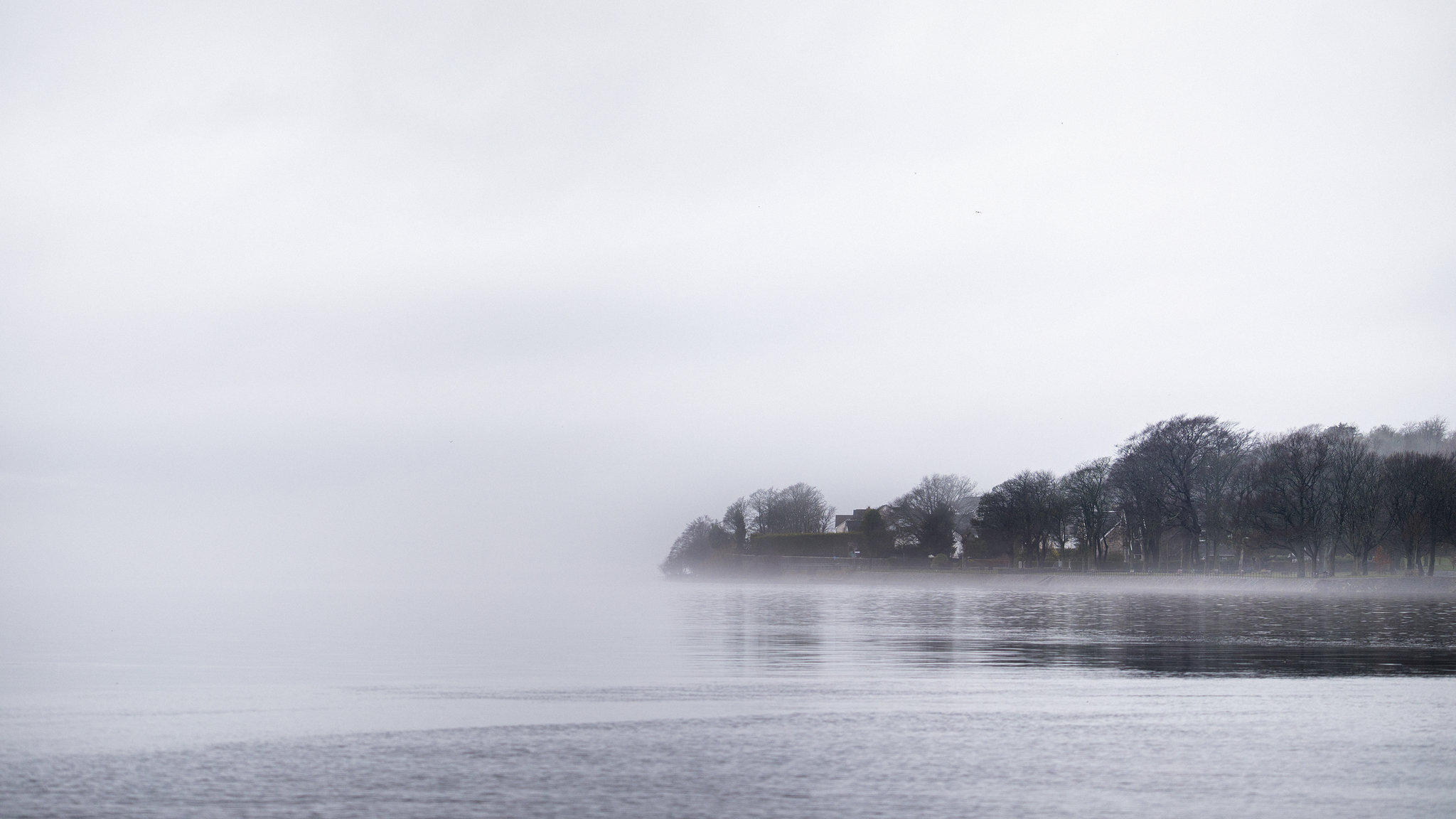 River Clyde in the Mist