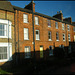 sunlight on Cowley Road terrace