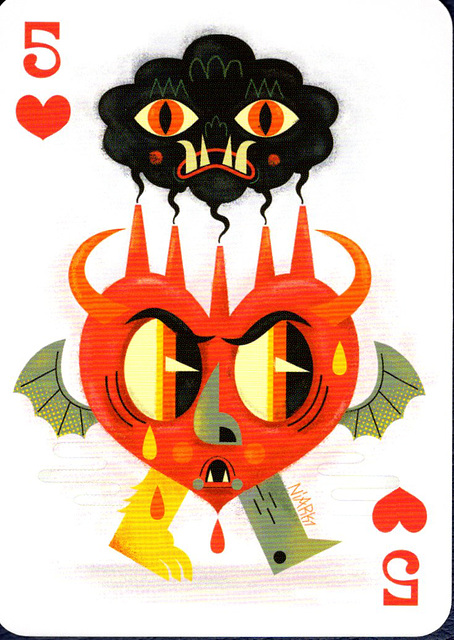 Five of Hearts