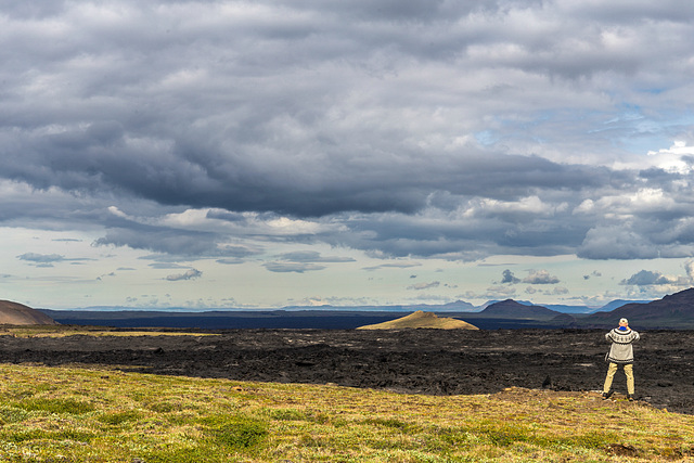 Island in the lava