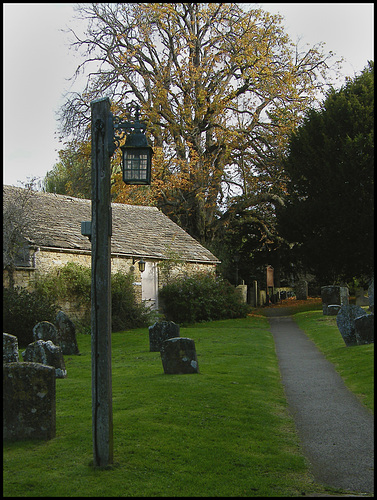 churchyard lantern