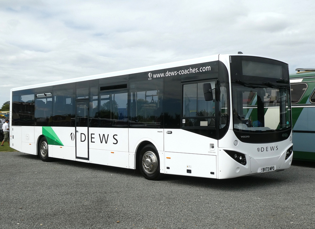 Dew's Coaches BV73 MPO at The Big Bus Show, Stonham Barns - 11 Aug 2024 (P1190173)