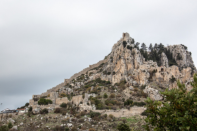 20141129 5687VRAw [CY] St. Hilarion [Kreuzritterburg], Keryneia, Nordzypern