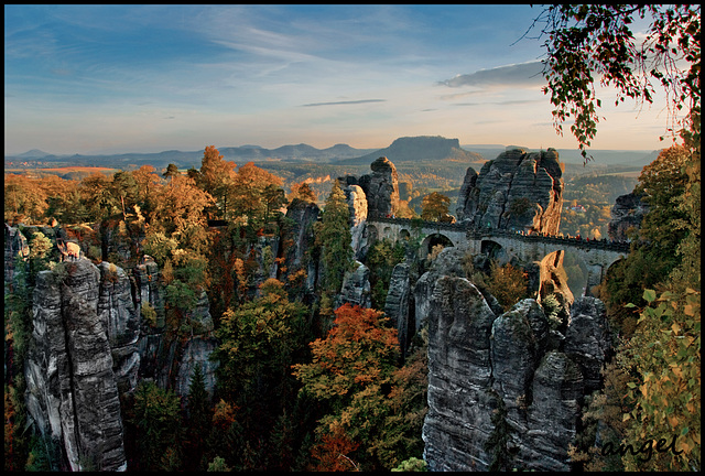 Bastei im Herbst