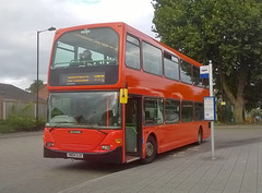Mulleys Motorways YN04 UJS in Mildenhall - 5 Sep 2017