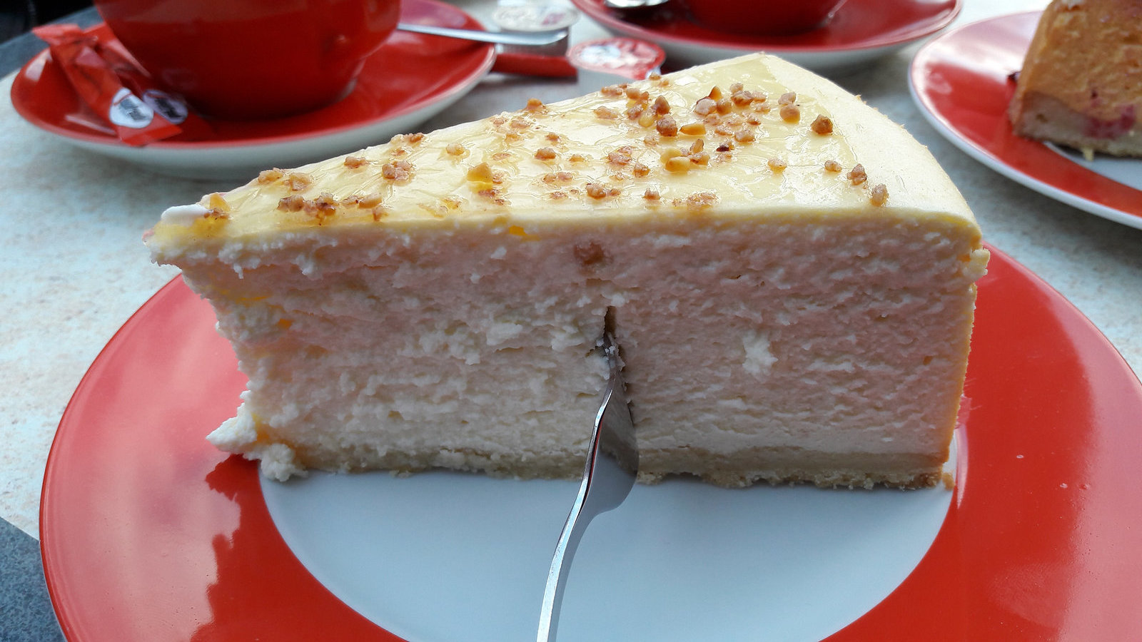 Leckerer Käsekuchen