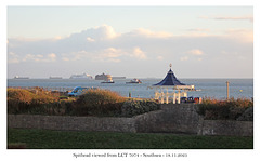 Spithead from LCT 7074 Southsea 18 11 2025 Spithead from LCT 7074 Southsea 18 11 2025