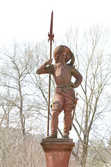 Statue vor dem Schloss