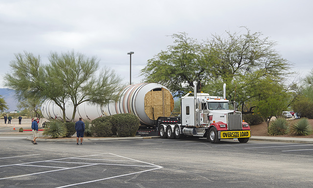 Space Shuttle Booster Rocket Installation